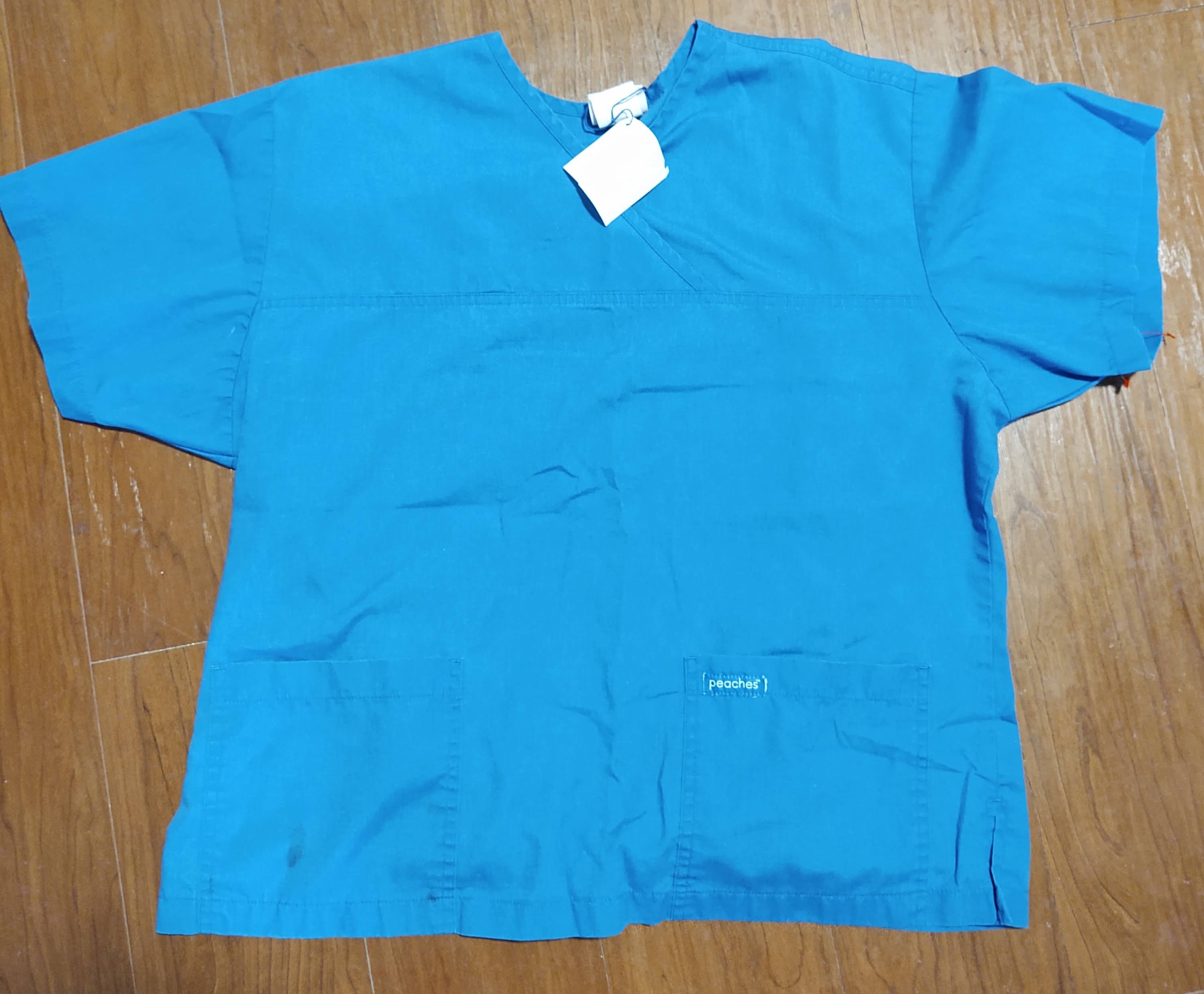 Royal Blue Scrub Top